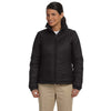 Harriton Women's Black Essential Polyfill Jacket