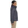 Harriton Women's Graphite Essential Polyfill Jacket