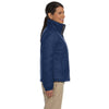 Harriton Women's New Navy Essential Polyfill Jacket