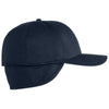 Harriton Dark Charcoal ClimaBloc Ear-Flap Cap