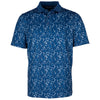 Cutter & Buck Men's Indigo Forge Polo Particle Print