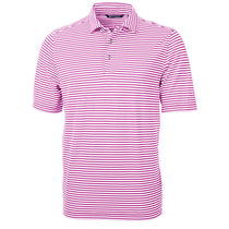 Cutter & Buck Men's Gelato Virtue Eco Pique Stripped Recycled Polo