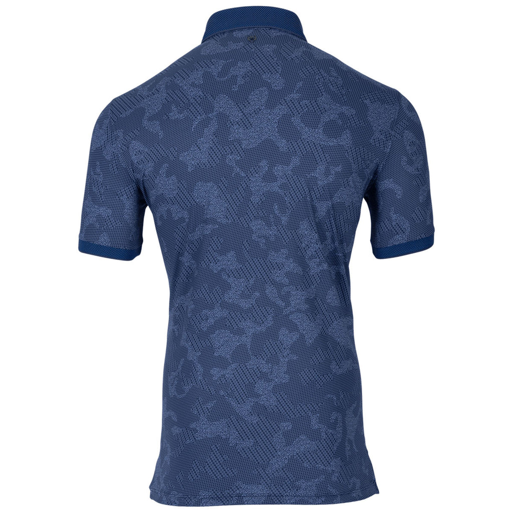 Greyson Men's Cloud Tonal Scape Polo