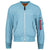 Alpha Industries Men's Light Blue L-2B Scout Lightweight Flight Jacket