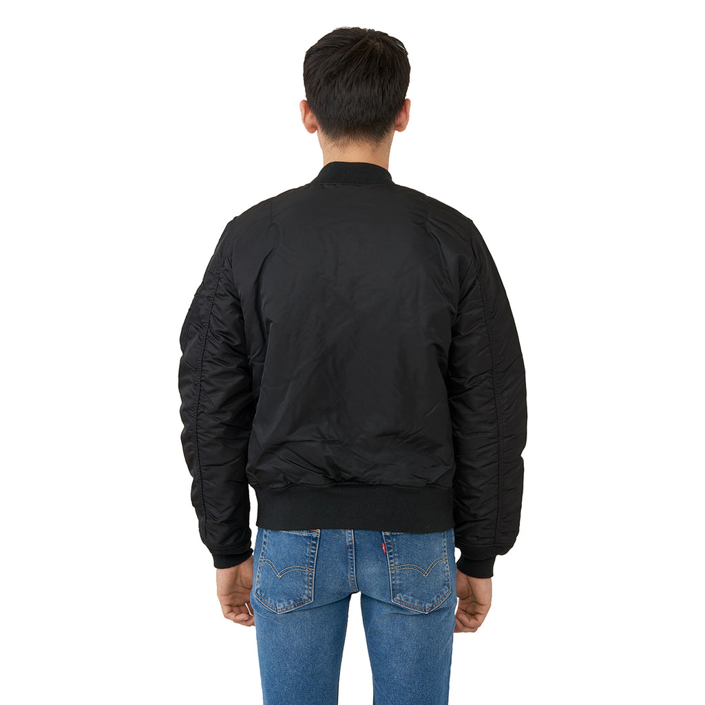 Alpha Industries bomber jacket MA-1 VF NASA men's black color 166107.404 |  buy on PRM