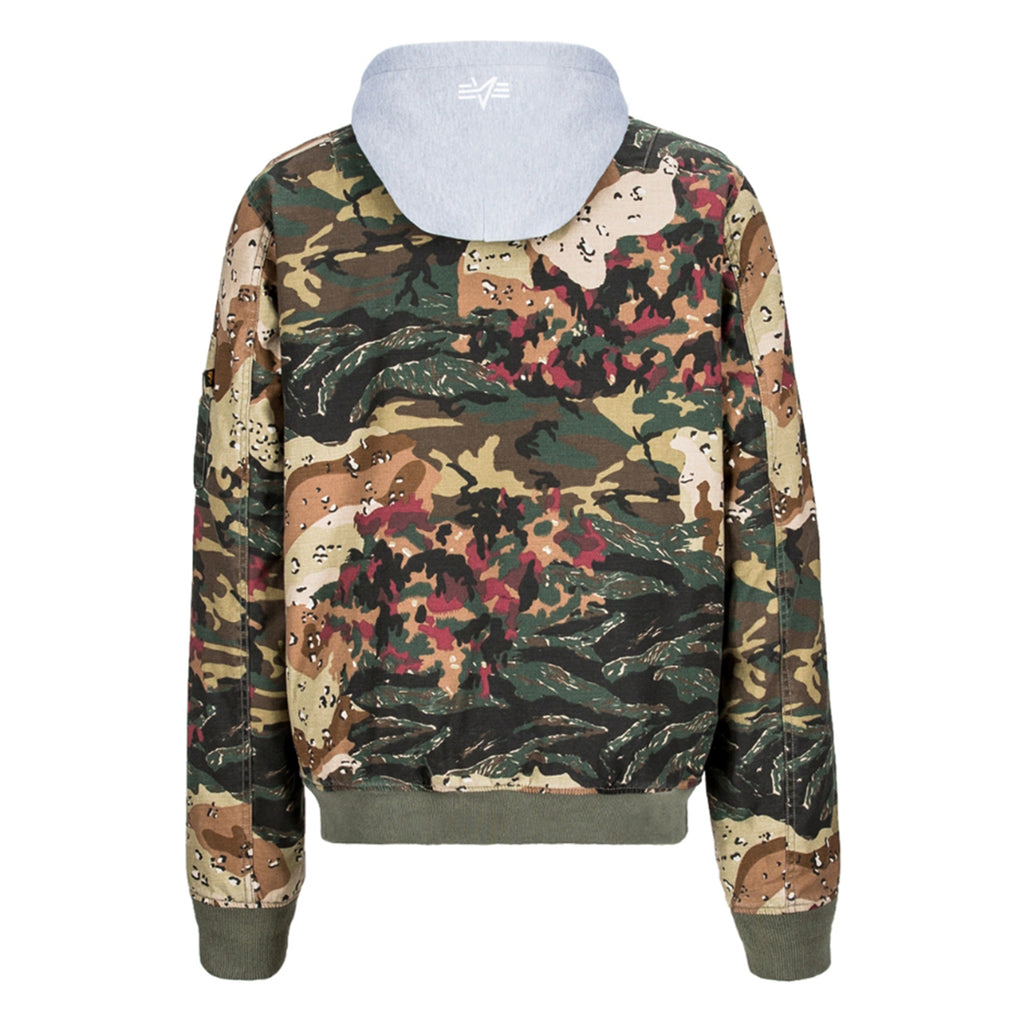 Alpha Industries Men's Coalition Camo MA-1 Natus CTN Flight Jacket