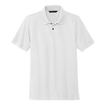 Mercer+Mettle Men's White Stretch Heavyweight Pique Polo