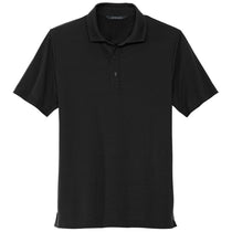 Mercer+Mettle Men's Deep Black Stretch Jersey Polo