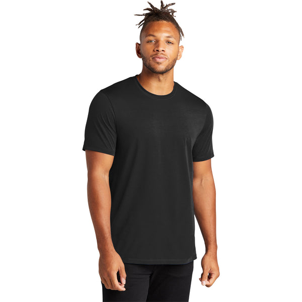 Mercer+Mettle Men's Deep Black Stretch Jersey Crew