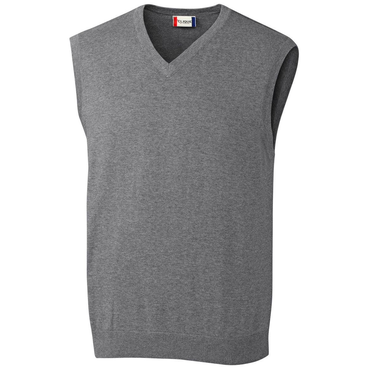 Clique Men's Charcoal Melange Imatra V-neck Sweater Vest