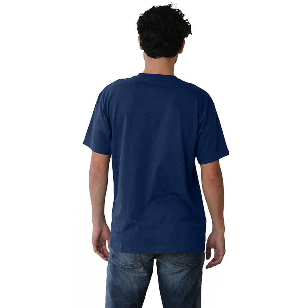 Next Level Unisex Cool Blue Ideal Heavyweight Cotton Crewneck T-Shirt