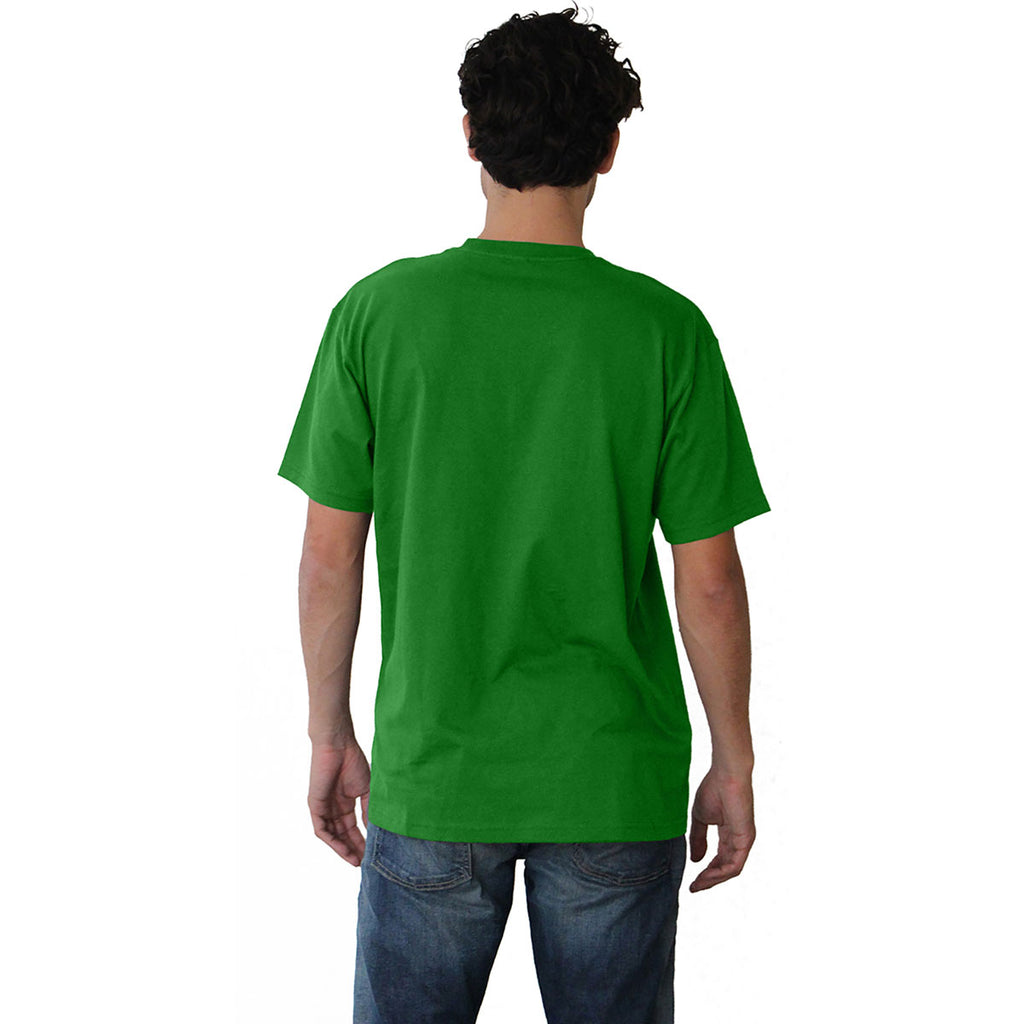 Next Level Unisex Kelly Green Ideal Heavyweight Cotton Crewneck T-Shirt