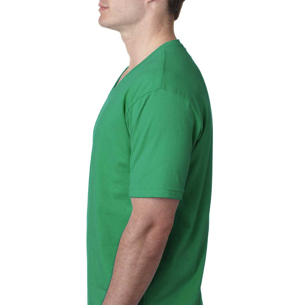 Next Level - Men's Cotton V-KELLY green-XS