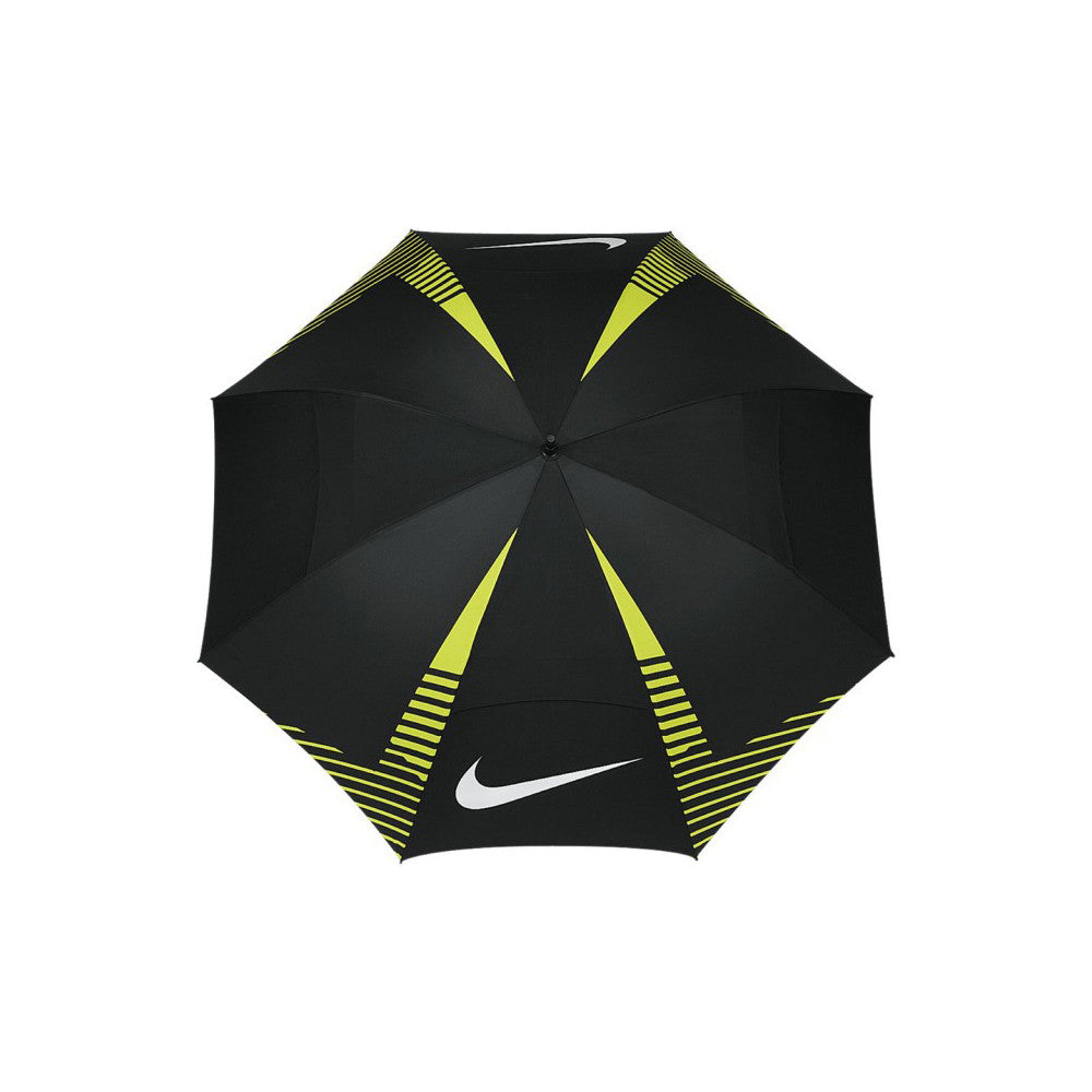 beneden Discriminatie Ontslag Nike Golf Black/White/Volt 62" Windsheer Lite Umbrella