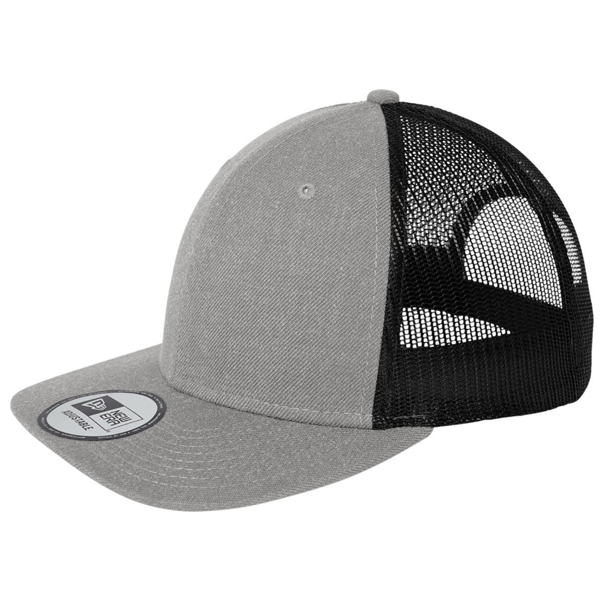 Blacktiph Heather Grey Snapback Hat