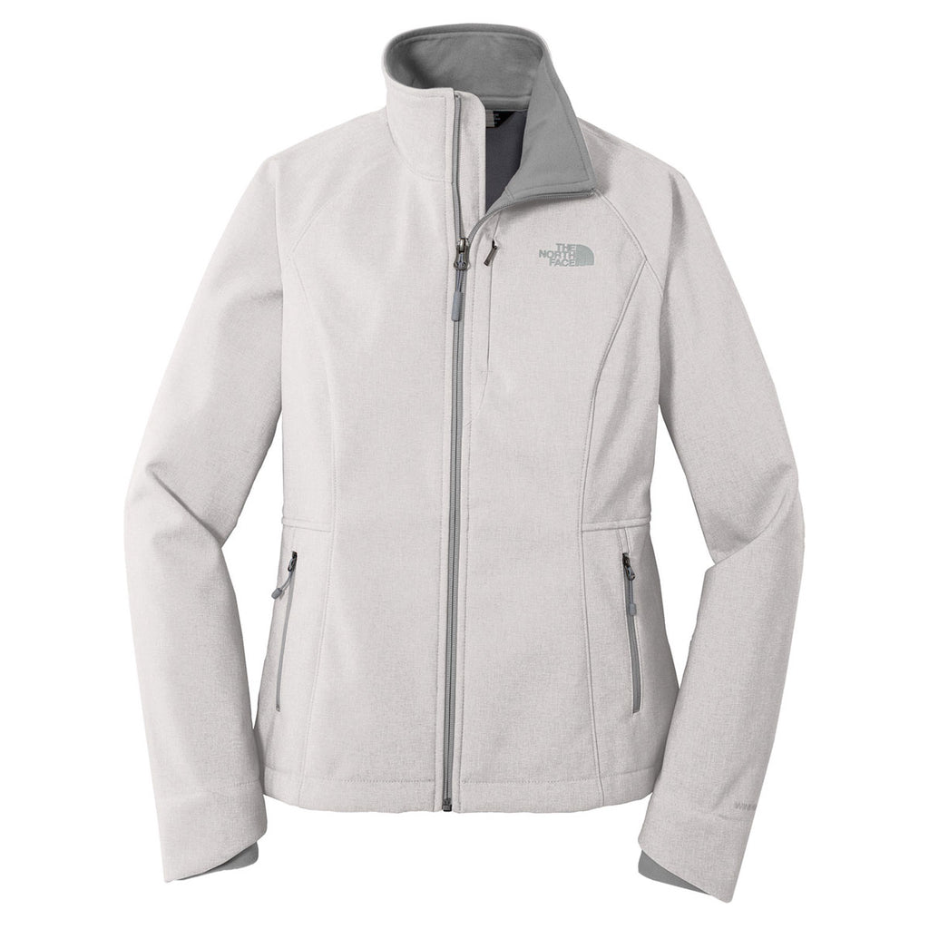 The North Face Women's Light Grey Heather Apex Barrier Soft Shell Jack