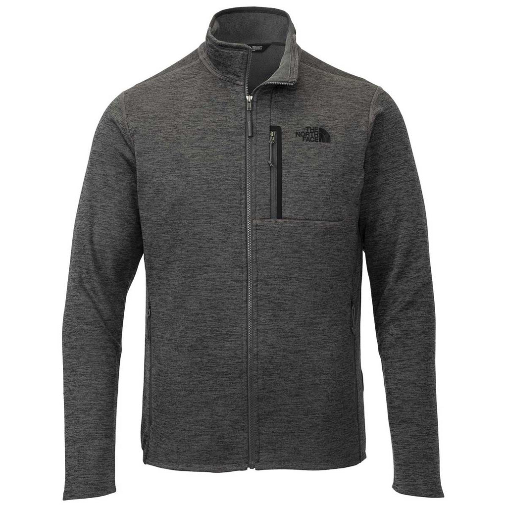 Custom The Men\'s Face North Skyline Jacket Full-Zip Fleece Merch 