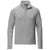 The North Face Men's Mid Grey Mountain Peaks Fleece Quarter Zip