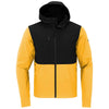 The North Face Men's TNF Yellow Castle Rock Hooded Soft Shell Jacket