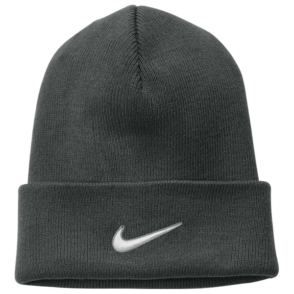 Nike Anthracite Team Cuffed Beanie