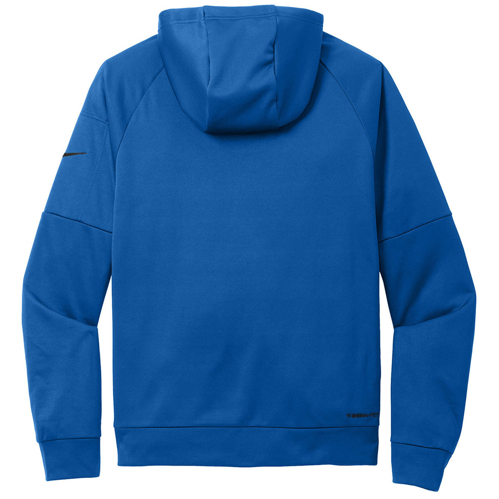 Nike Men's Game Royal Therma-FIT Pocket Pullover Fleece Hoodie