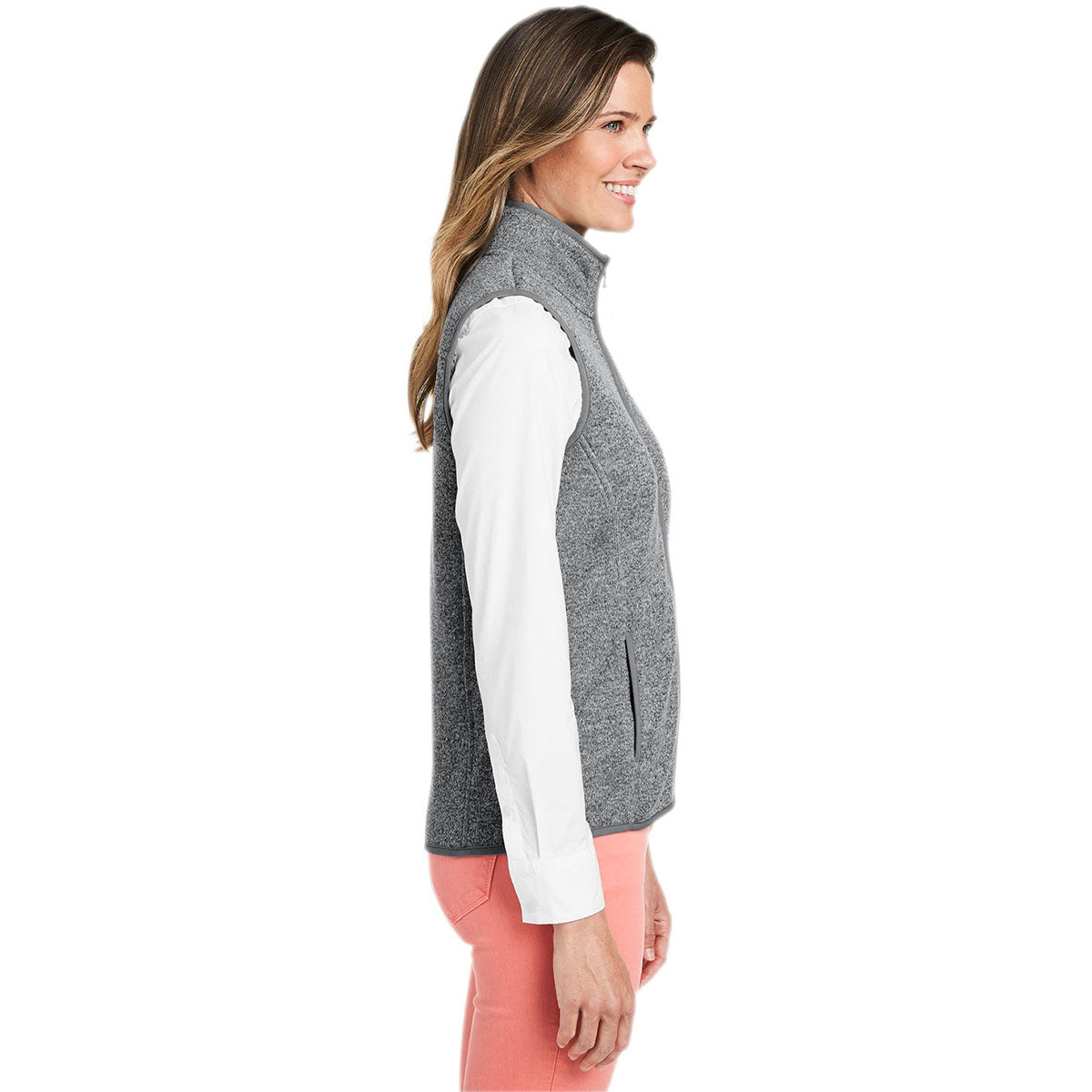 Shop Womens Sweater Fleece Vest - Cincinnati Bengals at vineyard vines