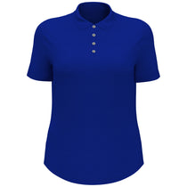 Original Penguin Women's Magnetic Blue Solid Polo