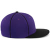 Pacific Headwear Purple/Black Momentum Team Cap