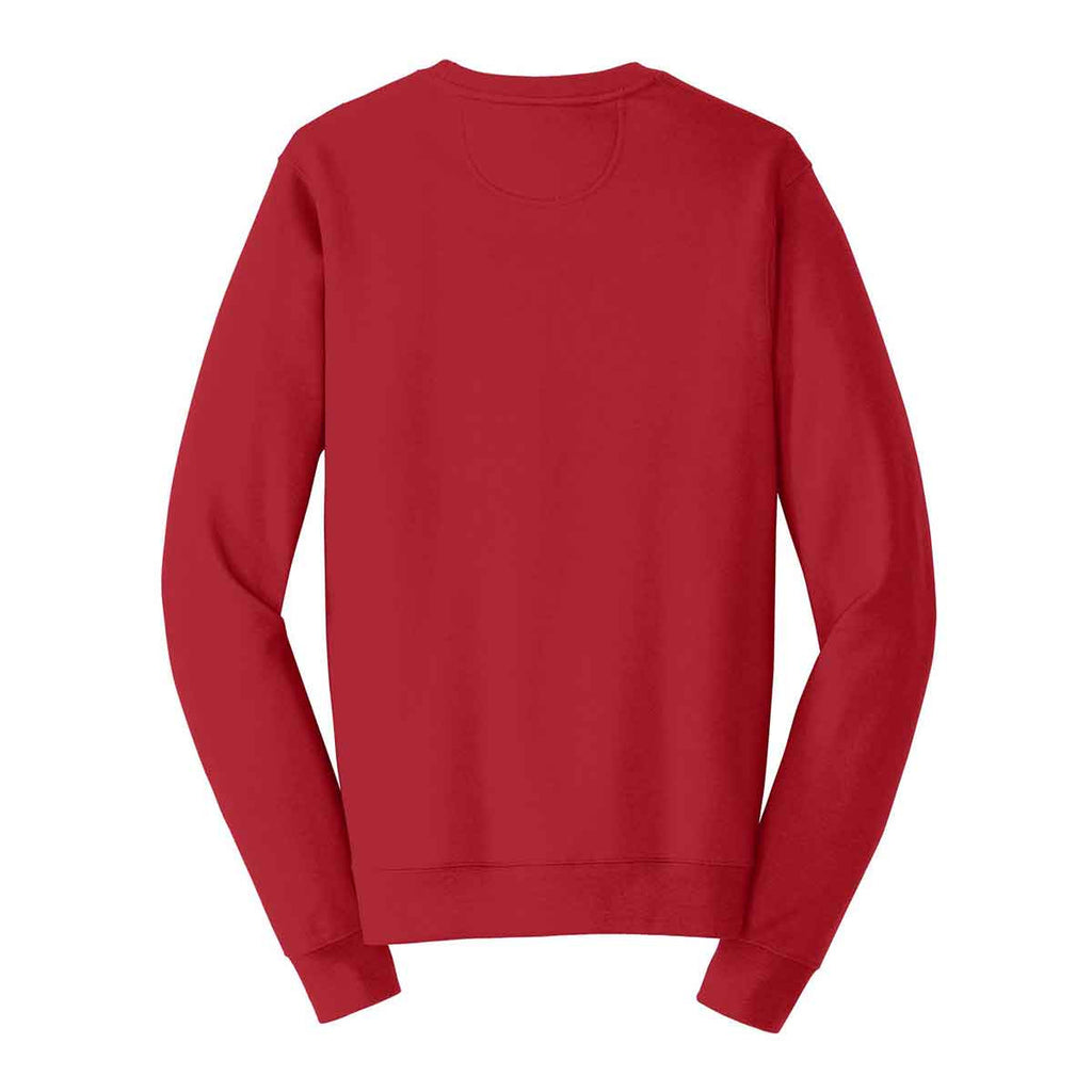 Port Authority Men's Team Cardinal Fan Favorite Fleece Crewneck Sweatshirt