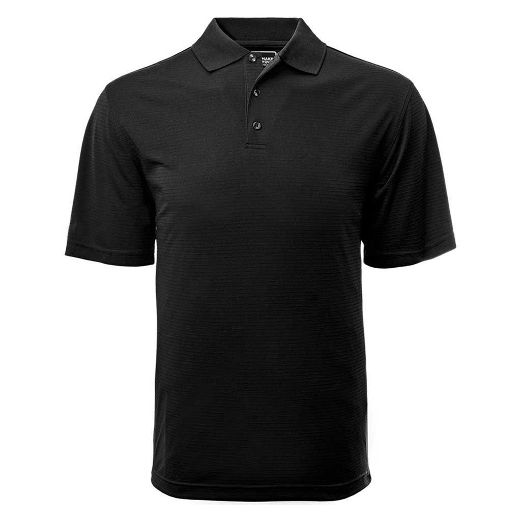 Levelwear Men's Black Evolve Polo