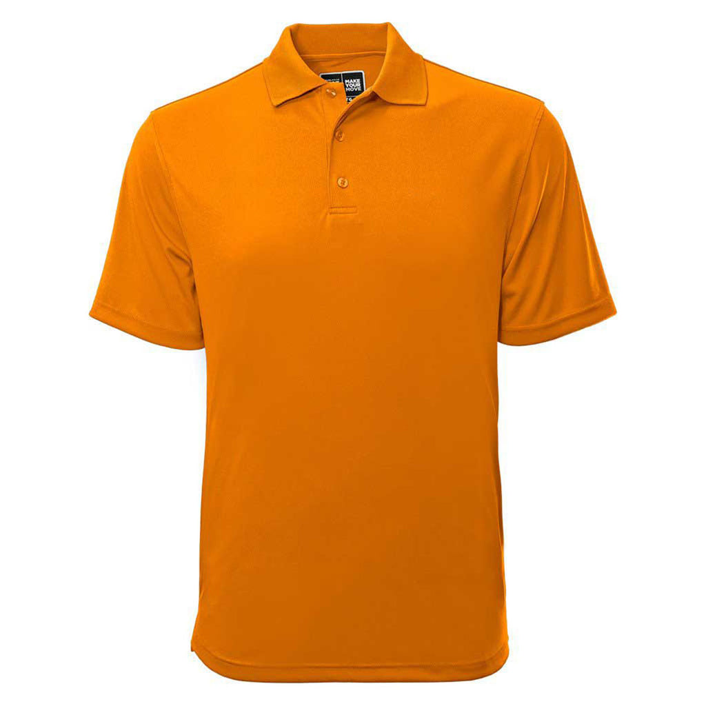 Levelwear Men's Gold Helium II Polo