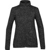 Stormtech Women's Carbon Heather Donegal Full-Zip Jacket