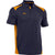 Under Armour Men's Midnight Navy/Steeltown Gold Colorblock Polo