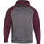 Under Armour Men's Carbon Heather/Maroon Storm AF Colorblock Hoodie