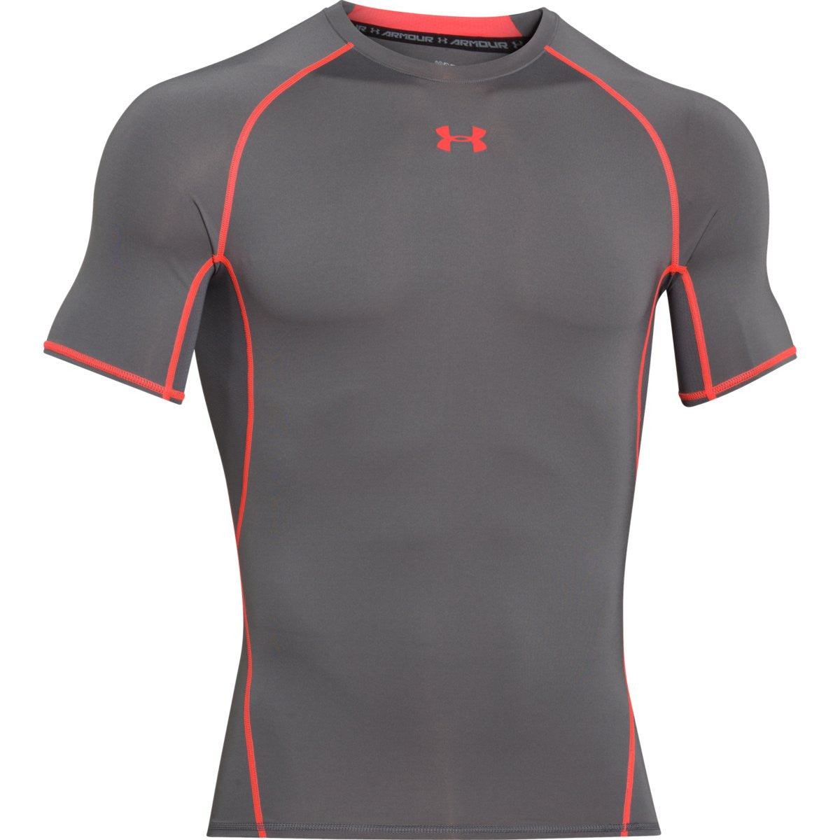 Under Armour Men's Yellow HeatGear Armour S/S Compression Shirt