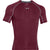 Under Armour Men's Burgundy HeatGear Armour S/S Compression Shirt