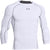 Under Armour Men's White HeatGear Armour L/S Compression Shirt