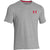 Under Armour Men's True Grey Charged Cotton Sportstyle T-Shirt