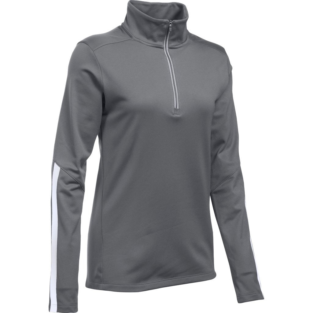 Under Armour Women's Graphite Corporate Qualifier Quarter Zip