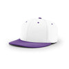 Richardson White/Purple Performance Team Series Combination Pulse R-Flex Cap