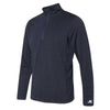 Russell Athletic Men's Navy Striated Quarter-Zip Pullover