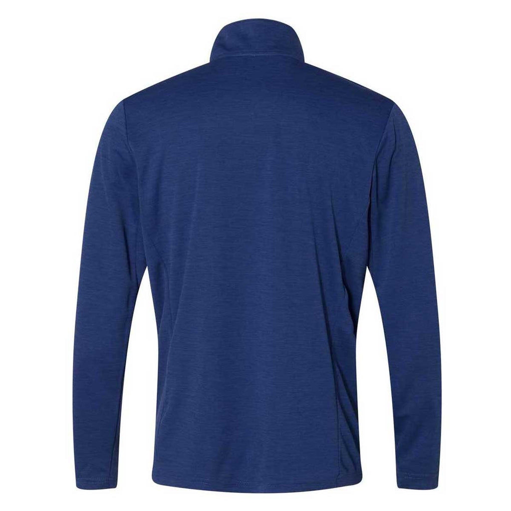 Russell Athletic Men's Royal Striated Quarter-Zip Pullover