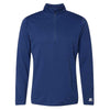 Russell Athletic Men's Royal Striated Quarter-Zip Pullover