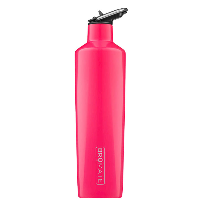 BruMate Neon Pink ReHydration Bottle 25 oz.