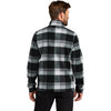 Russell Outdoors Men's Deep Black Plaid Basin Snap Pullover