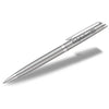 Waterman Stainless Steel Chrome Trim Hemisphere Ballpoint Pen with Blue Ink