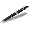 Waterman Black Lacquer Gold Trim Expert Ballpoint Pen with Black Ink