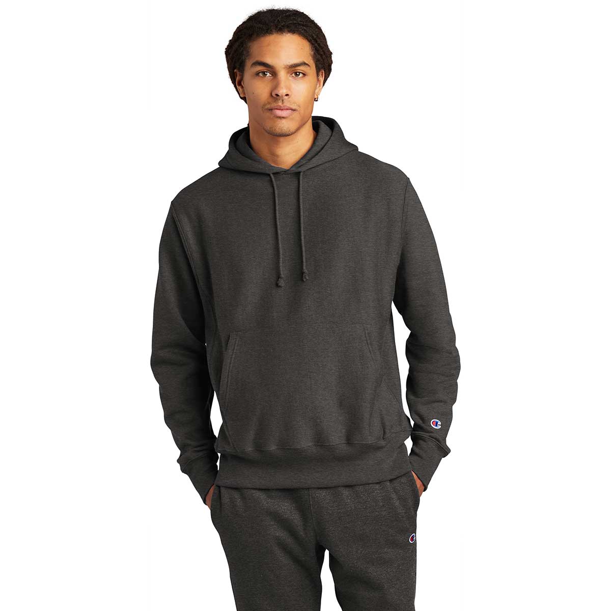 Charcoal grey best sale champion sweatshirt