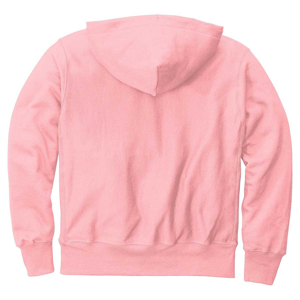 Champion Candy Men\'s Pink Weave Reverse Sweatshirt Hooded