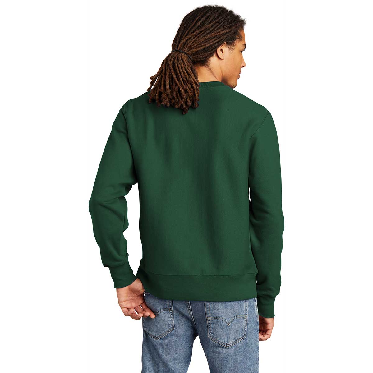 Champion sweater shop dark green noir